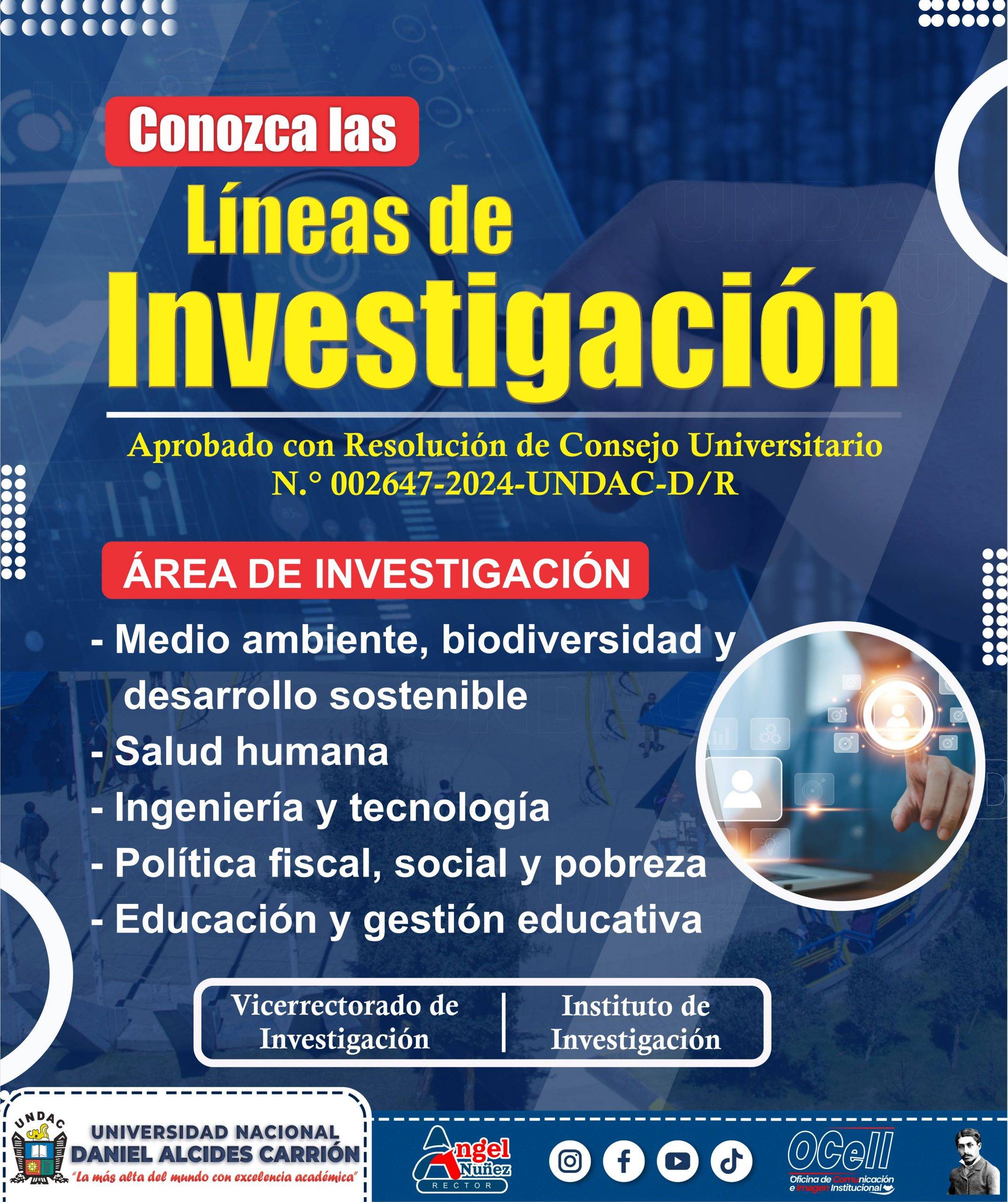 Lee más sobre el artículo Líneas de investigación