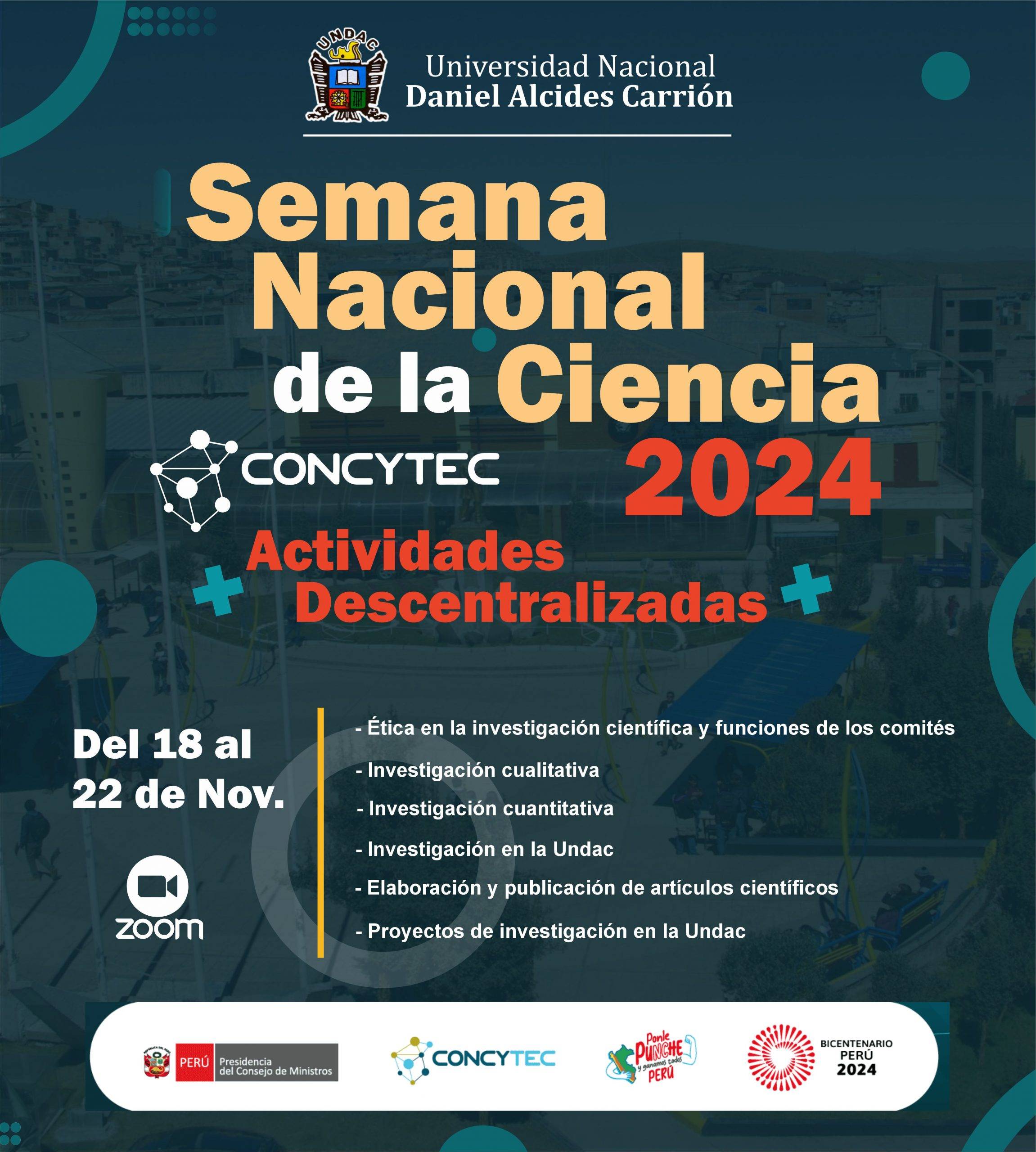 En este momento estás viendo Semana Nacional de la Ciencia 2024